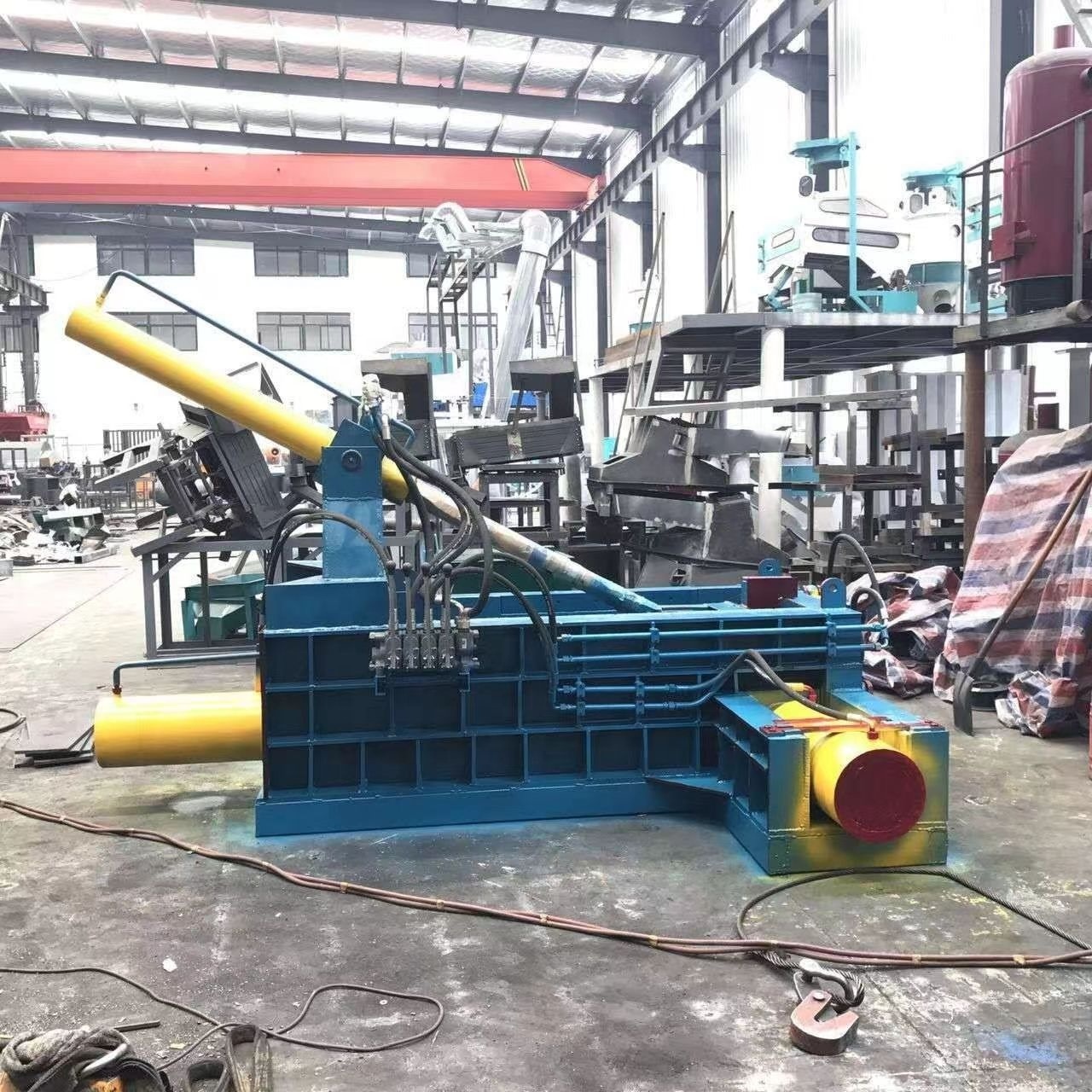 High quality hydraulic baler for scrap metal Scrap Metal recycling compactor Press