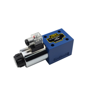 REXROTH type solenoid directional hydraulic valve 4WE10D Y-24VDC 220VAC hydraulic adapter