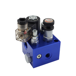 Cartridge lifting hydraulic valve group ET-02 Chinese manufacturer hydraulic valve