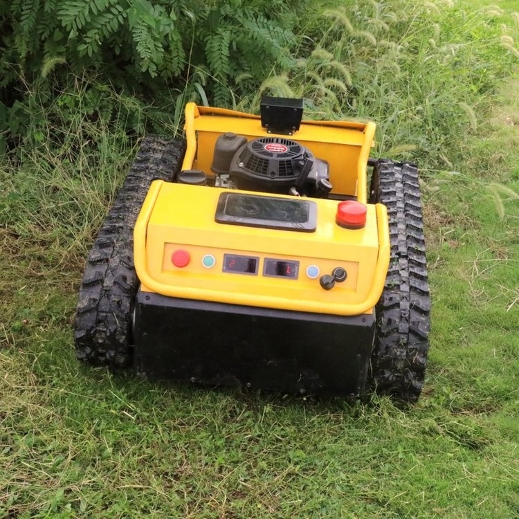 Factory price control crawler slope lawn mower mini crawler dozer lawn mower