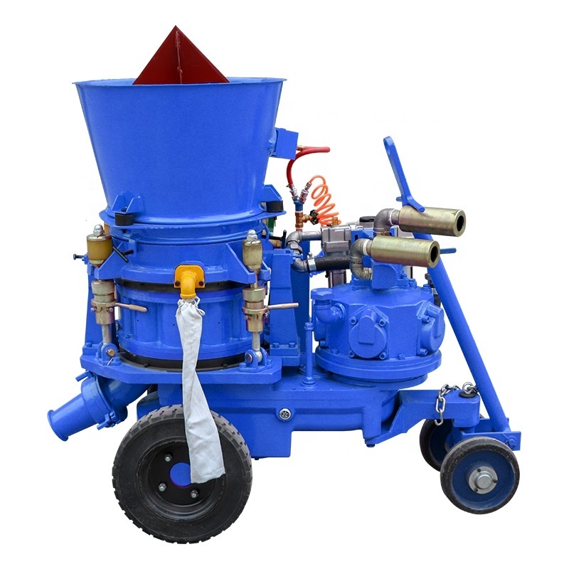 Tunnel Slope Protection Refractory Gunning Concrete Shotcrete Gunite Machine For Sale