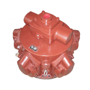 High torque 22KW radial piston type air motor for steel mill