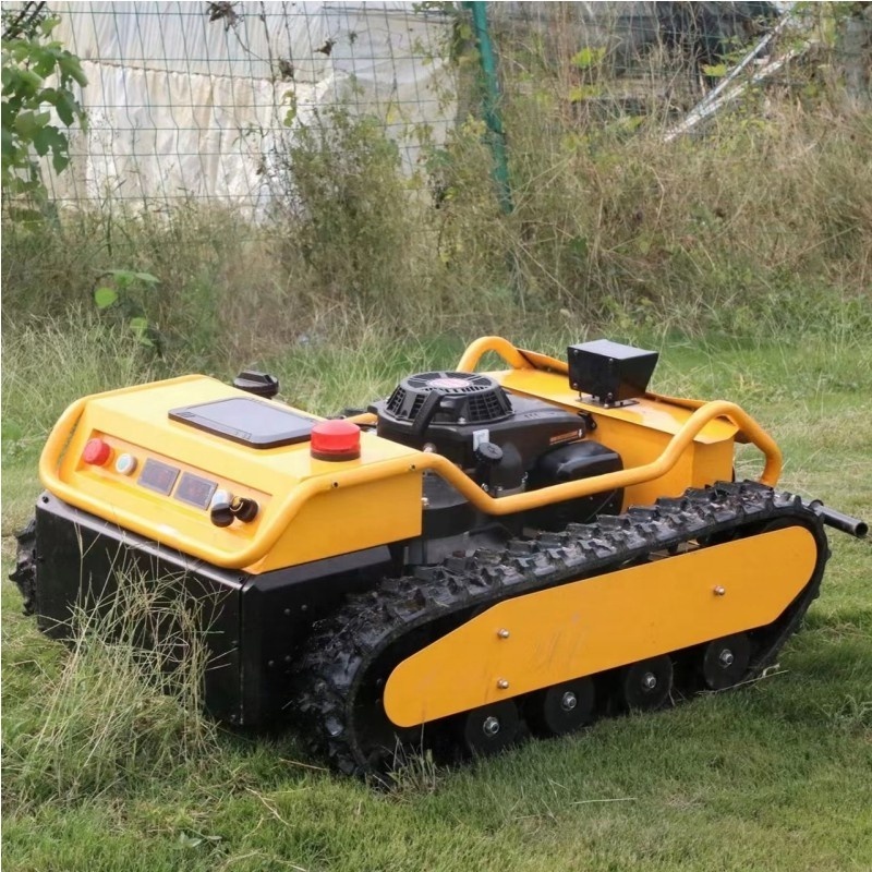 Factory price control crawler slope lawn mower mini crawler dozer lawn mower