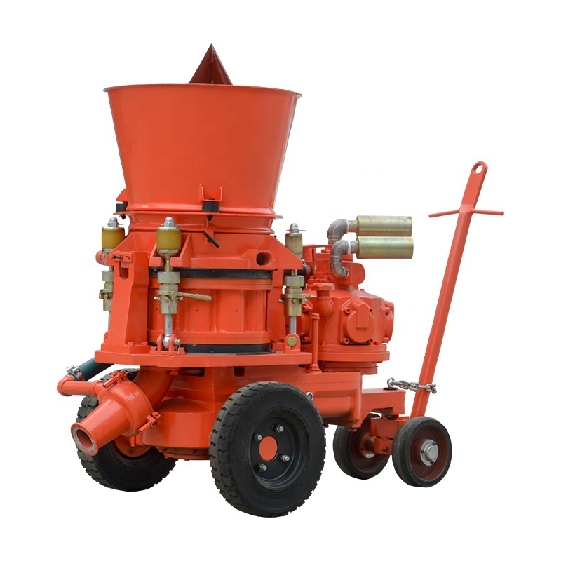 Tunnel Slope Protection Refractory Gunning Concrete Shotcrete Gunite Machine For Sale