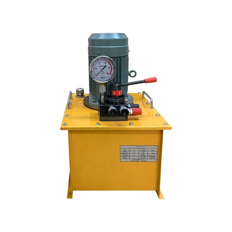 Easy operation hot sale concrete prestressed stress jack anchor post tensioning oil pump