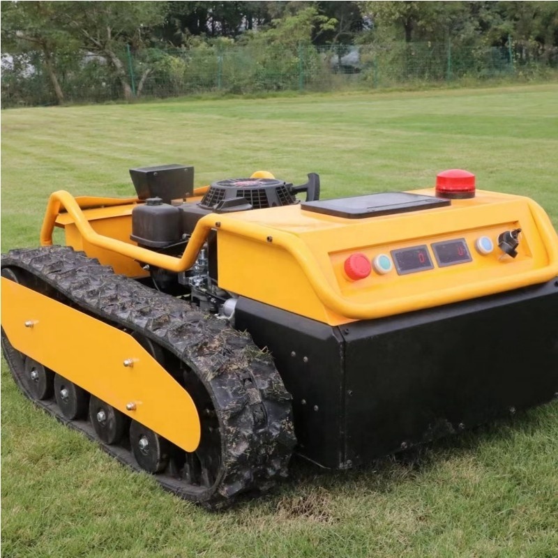 Factory price control crawler slope lawn mower mini crawler dozer lawn mower