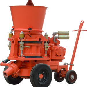 Electrical engine dry mix refractory concrete spraying machine price