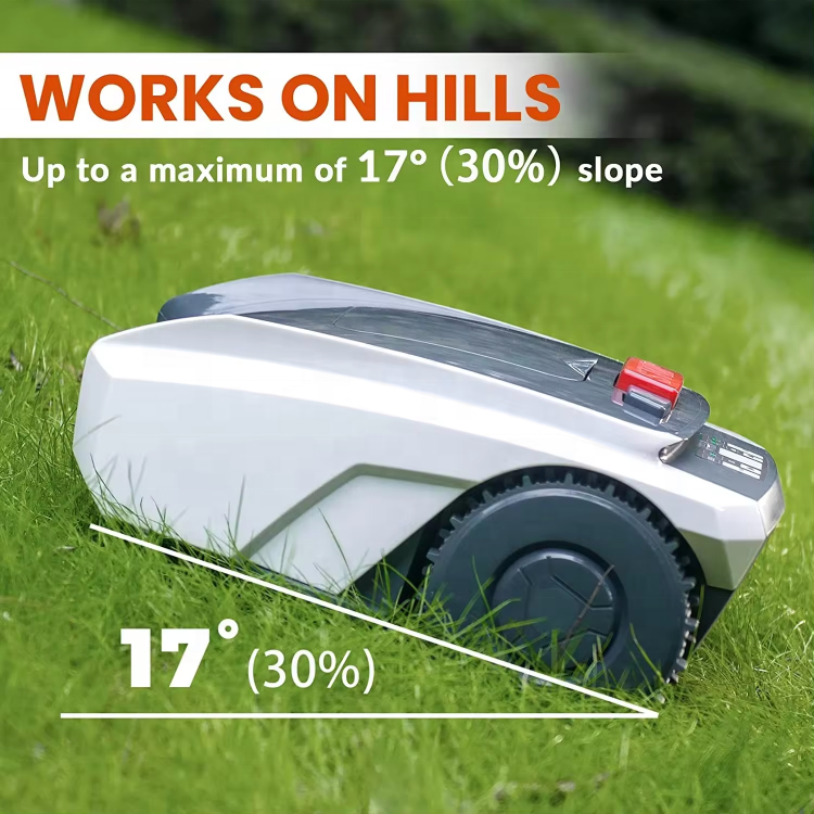 Automatic Battery Garden Robot Grass Cutter Machine Cortacesped Tondeuse a Gazon Remote Controlled Lawn Mower