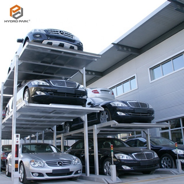 4 post pit car parking machine/private car parking in Qingdao