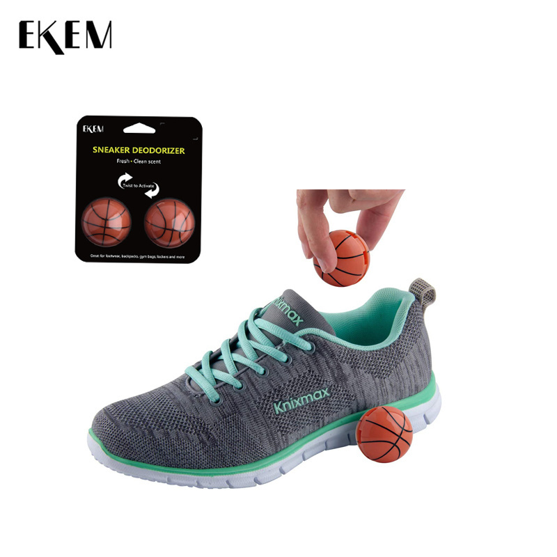 Factory custom brand scented Freshener Sneaker Balls Shoe Deodorizer for shoe Odour Eliminator