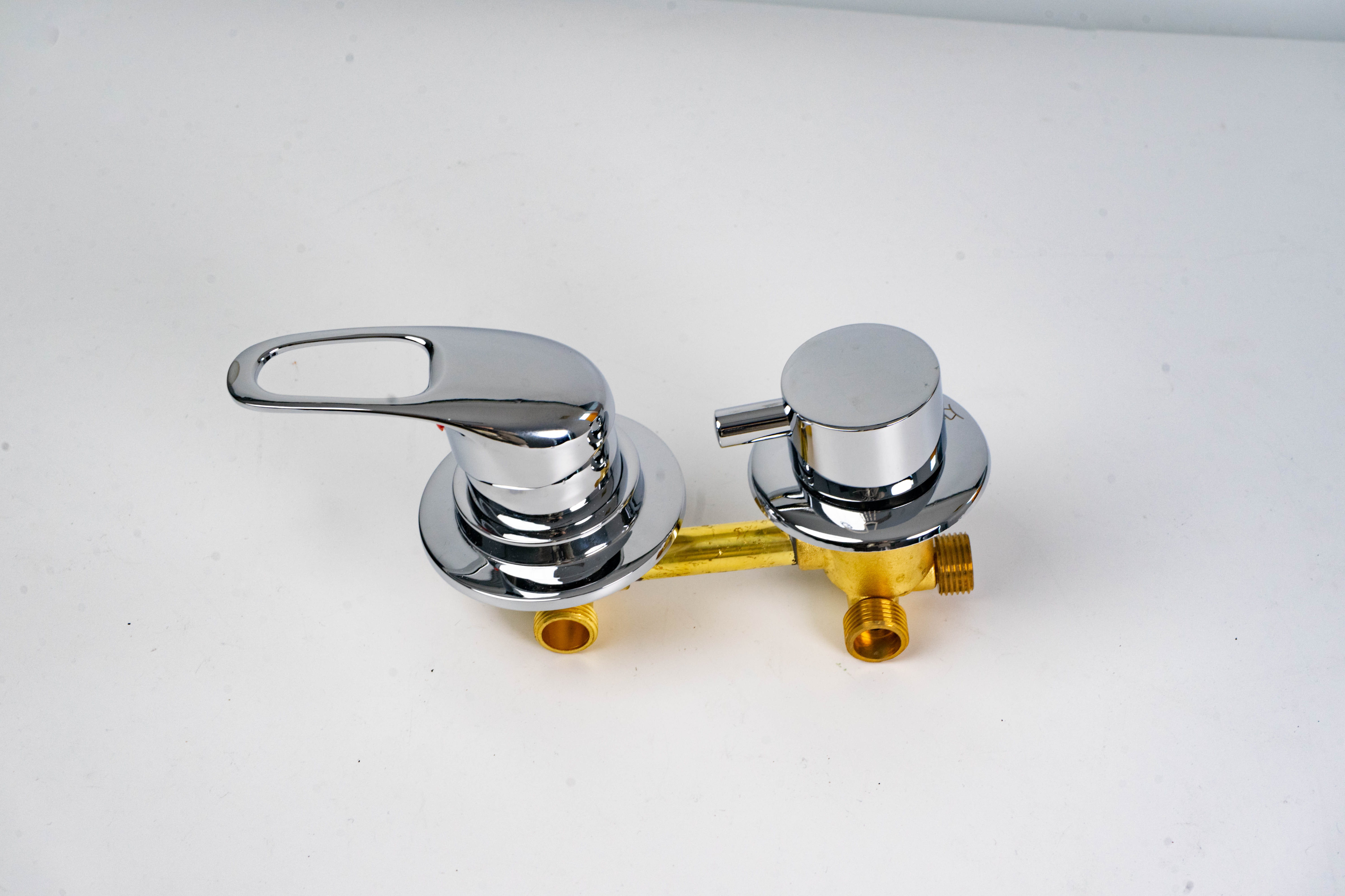 Hydrorelax Integral shower faucet fittings hot and cold water stall switch mixing valve brass diverter bathroom faucet