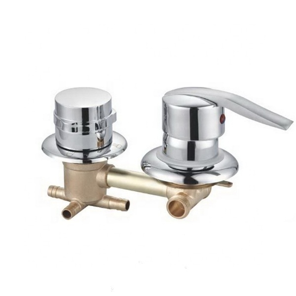 Bathroom  shower  brass body Zn alloy hand konb  bathtub faucet