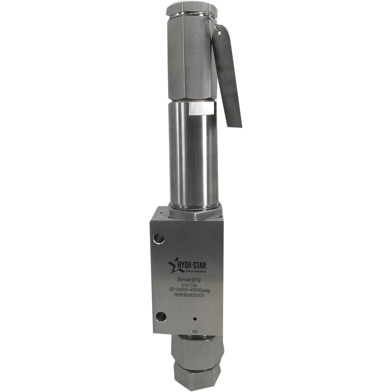 HYDR-STAR Similar Swagelok Type  High Pressure Stainless Steel Safety Relief Pressure Valve