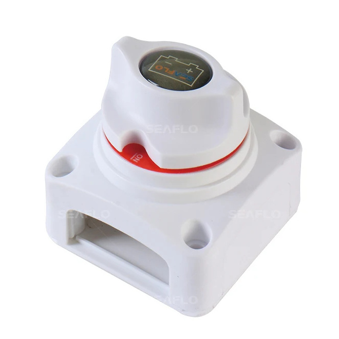 SEA FLO Caravan Yacht Operation ON-OFF Light Disconnect Master Marine Battery Cut Off Isolator Switch