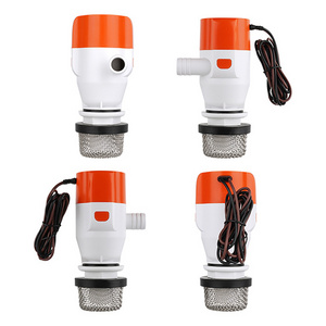 SEA FLO 600/800gph Pumps Live Well Pump 12v Aerator Pump Submersible Cartridge Boat Bilge Pump