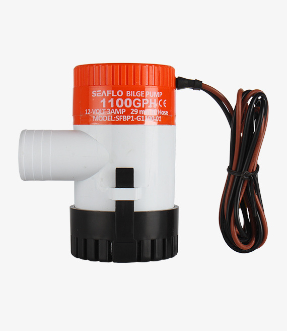 SEA FLO ABS Tight Seal 12 Volt Water Pump 12V Marine Boat Water Bilge Pump Submersible