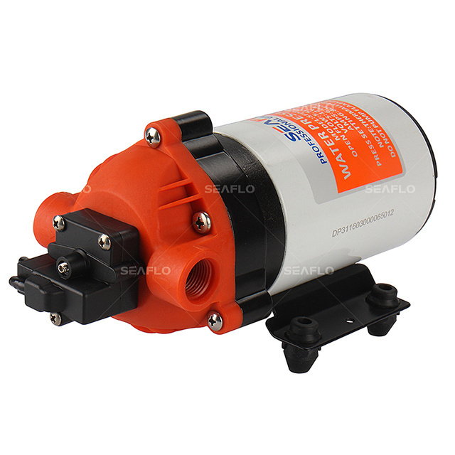 SEA FLO AC 110v DC 12v small hydraulic motor dispenser high pressure water pump for car wash