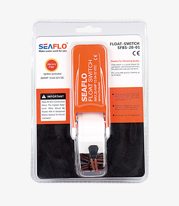 sea flo float switch marine bilge pump 12v water level float switch for bilge pump