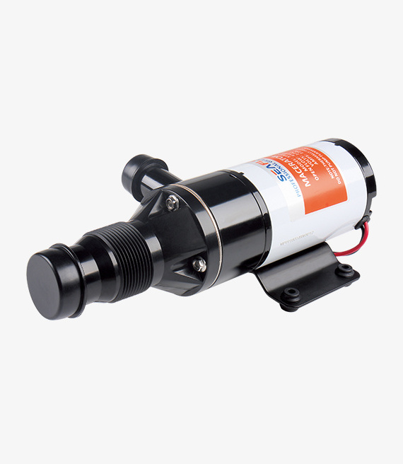 SEA FLO Macerator pump 12V DC Waste Water Pump 12 GPM for RV Marine Boat Toilet Electric Switch Marine sewage Pump