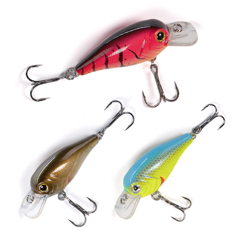 HYD High Quality Bass Swim Bait Fishing Lures 87mm 16g Crank Bait Colorful Fishing Tackle Hard Bait Crankbait for sale