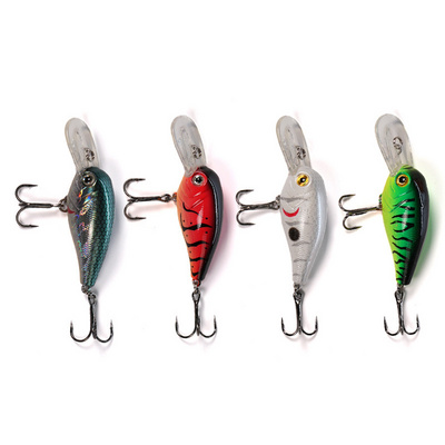 HYD Floating deep diver Action Small Crank Fishing Baits 78mm 16g bass fishing lures crank bait crankbait