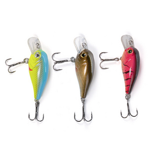 HYD High Quality Bass Swim Bait Fishing Lures 87mm 16g Crank Bait Colorful Fishing Tackle Hard Bait Crankbait for sale