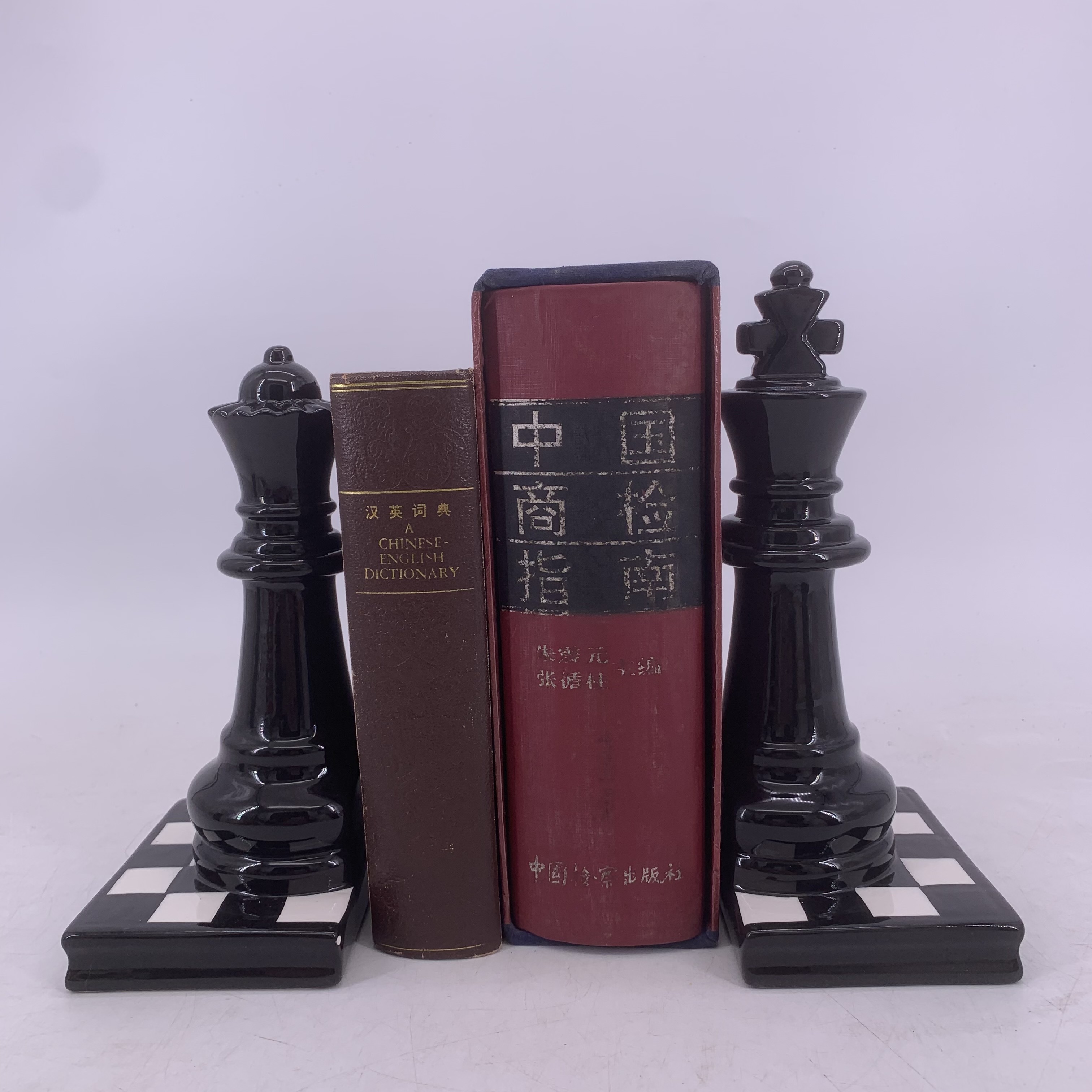 Hot sale Chess Ceramic bookends for kids bookends decorative,study room decor book stop book shelf stop library decor ceramic