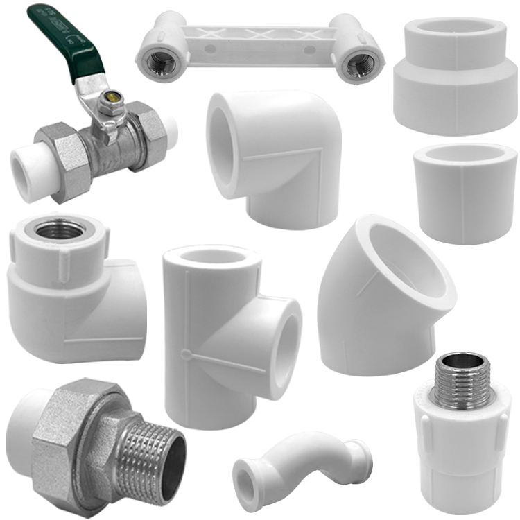 HYDY High Quality Plastic PPR Pipe Fitting Plumbing Water PPR Fittings