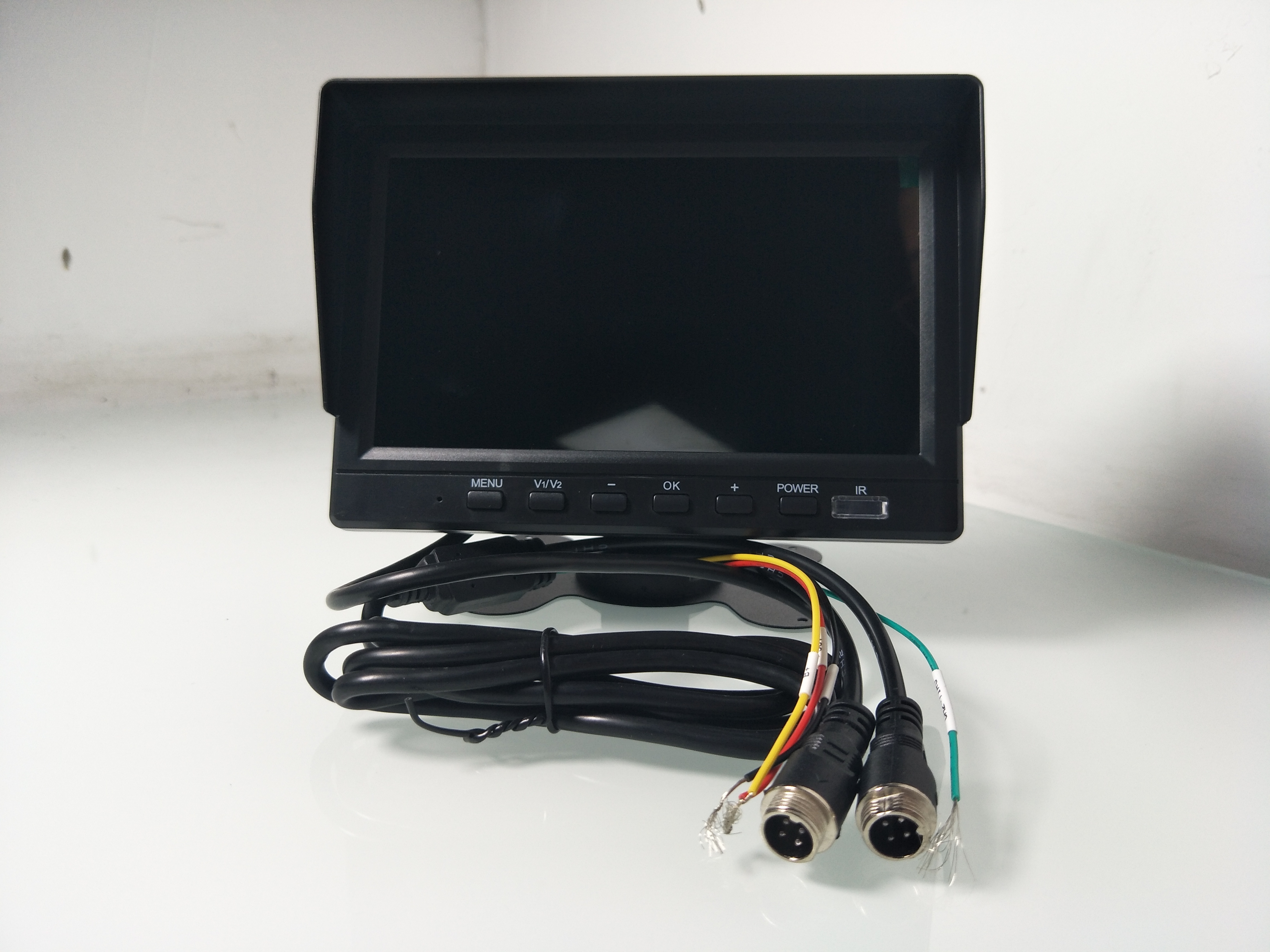 HYFMDVR  7 inch car rearview reverse car lcd monitor