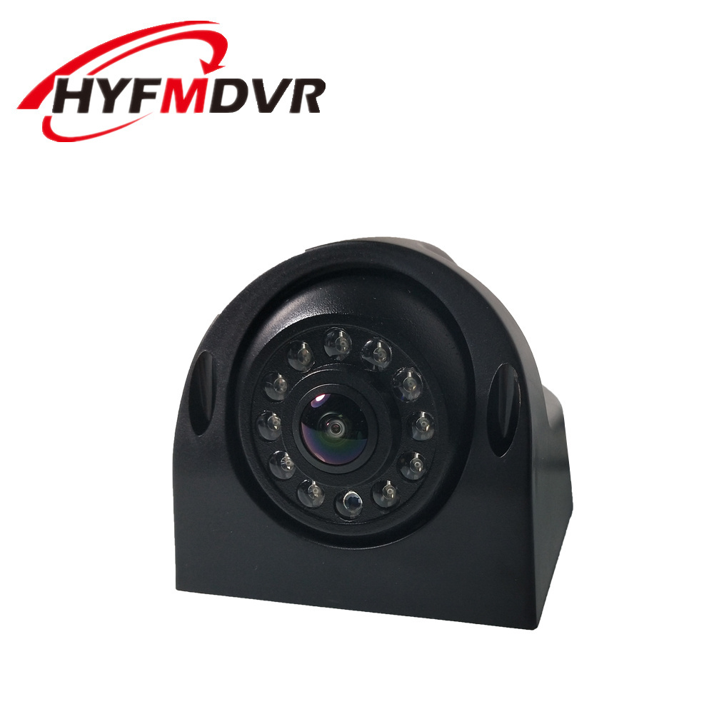 HYF 3 Inch AHD 960P Waterproof IP68 Side Mounted IR Front Rear Side View Car Surveillance Camera for Truck Bus Train Van Trailer