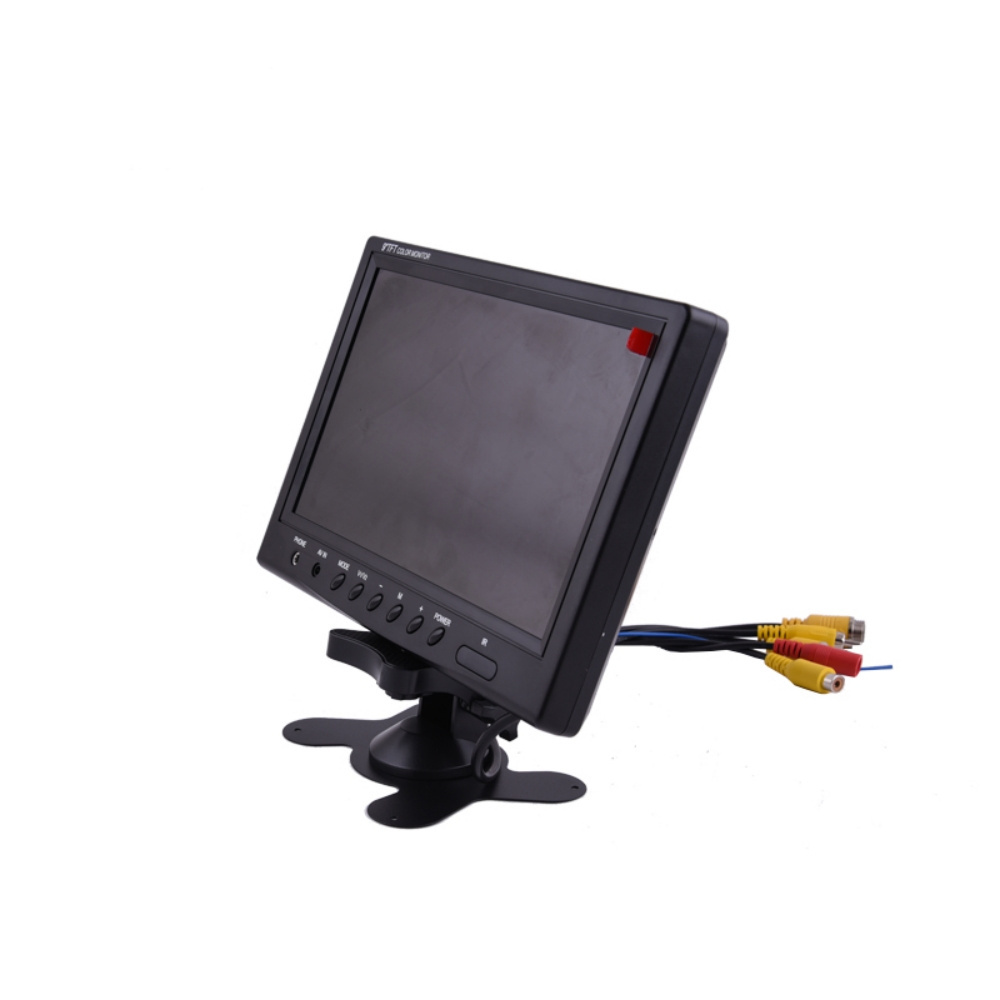 High quality truck 9 inches TFT lcd monitor supports AV BNC VGA input hdmi input car monitor