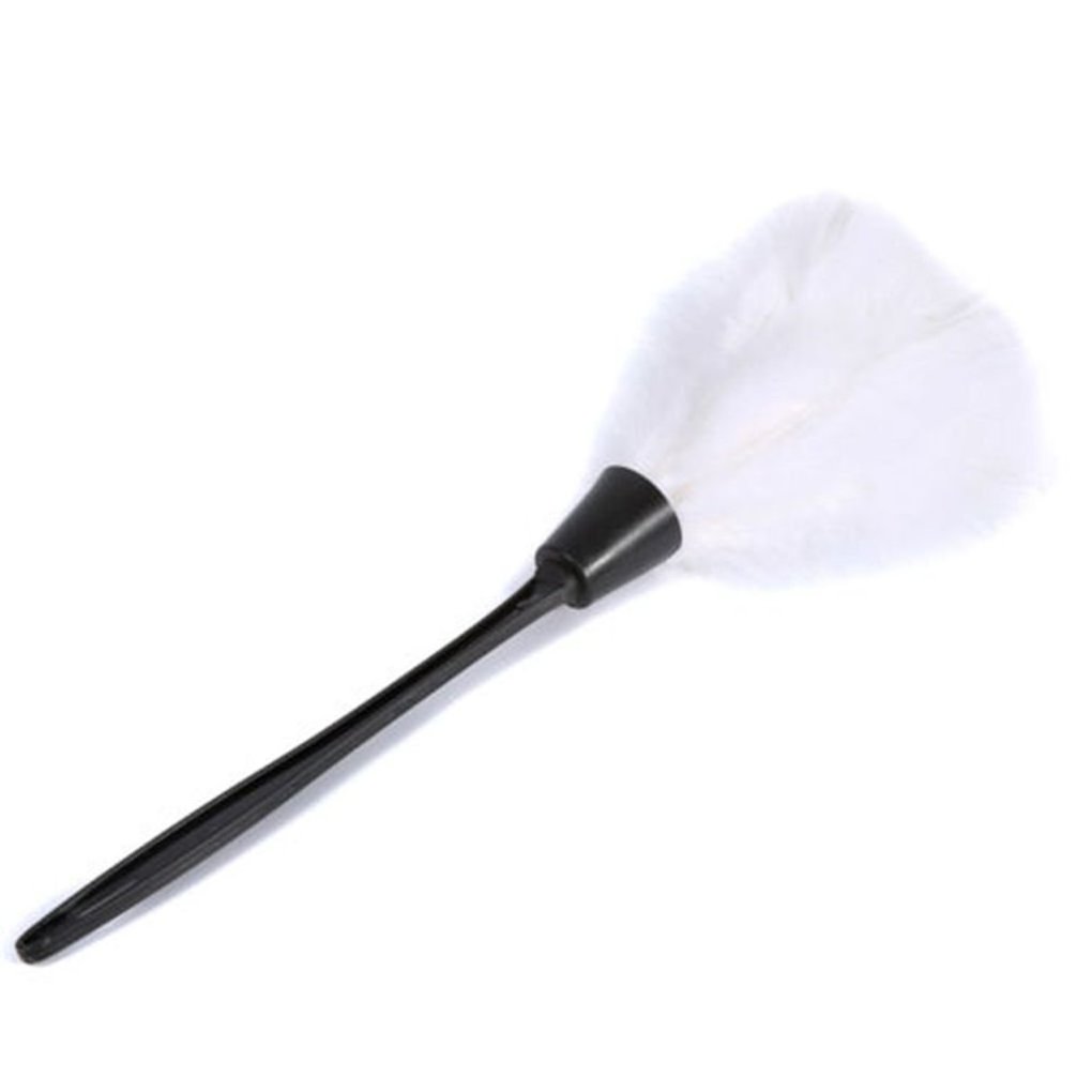 Cheap good quality handle extendable mini chinese tiny black pink white marabou feather duster cleaning gify set for car