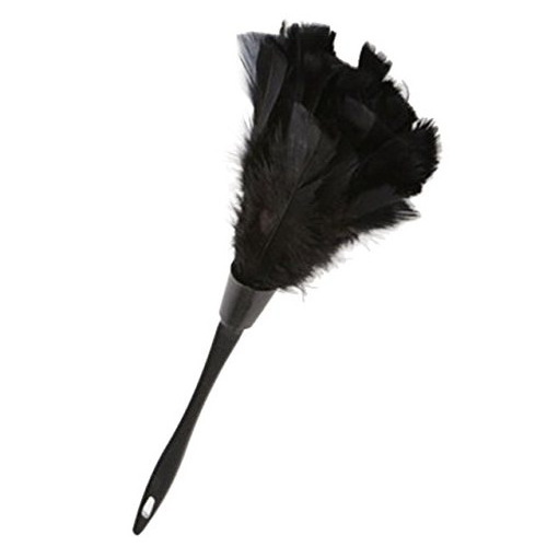 wholesale cheap handle chinese extendable mini tiny  black pink marabou feather duster cleaning gify set for car