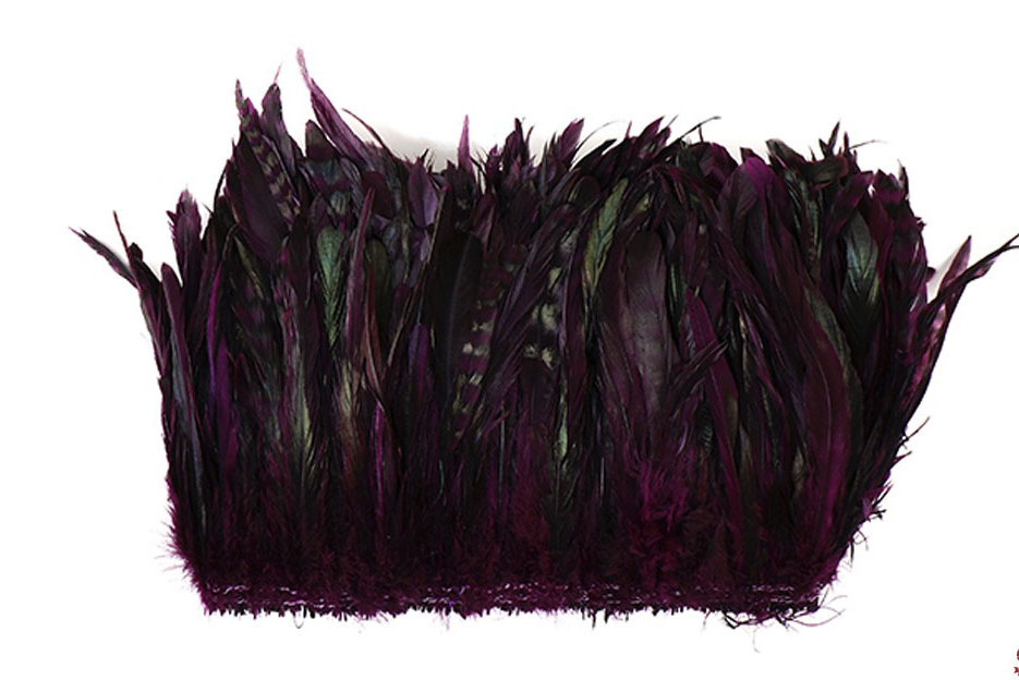 Dyed Hot sale rooster feathers dyed colourful Coque Tails Feather long chicken rooster feathers for craft