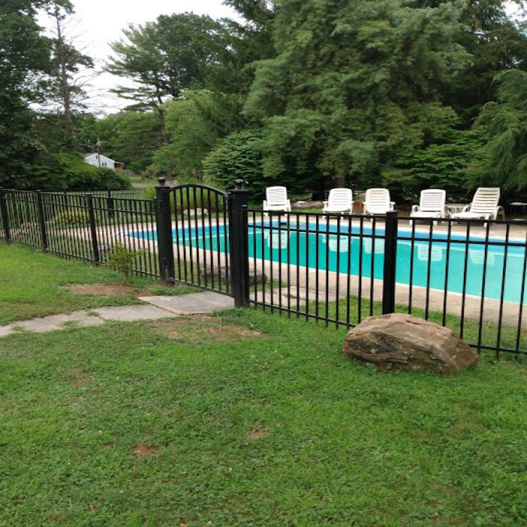 Cheap Decorative Pool Fencing Yards Wrought Iron Fence Panels Residential Aluminum Fence