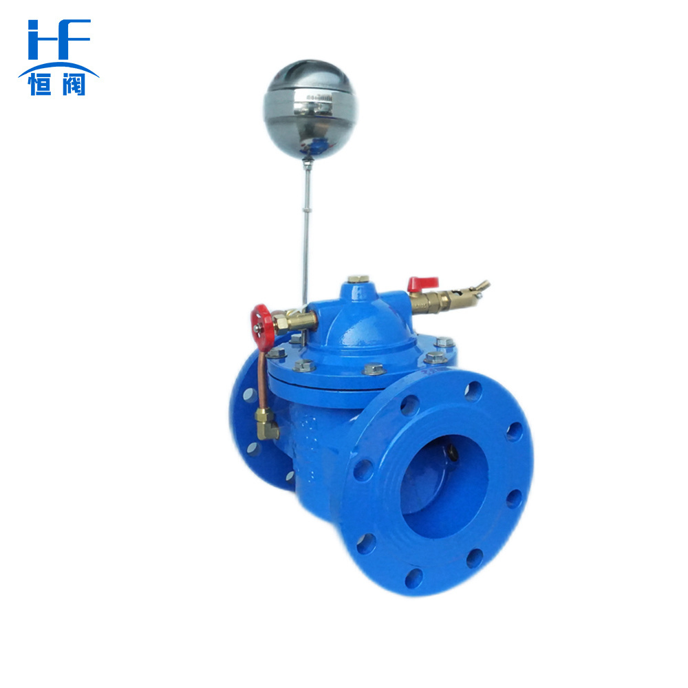 100x remote control float valve water tank automatic float valve water level hydraulic control valve DN100