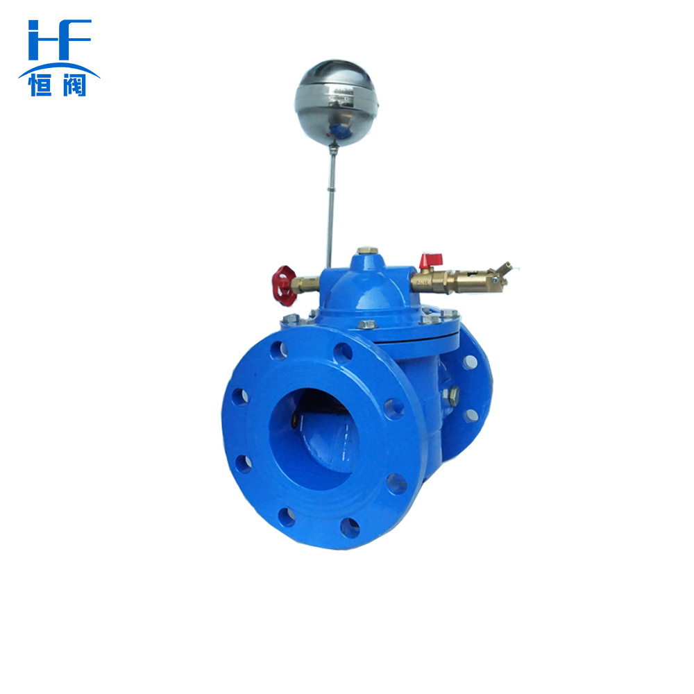 100x remote control float valve water tank automatic float valve water level hydraulic control valve DN100