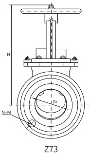 Factory supply knife gate valve price pn40 6 inch worm gear manual knife gate valve non-rising valve stem