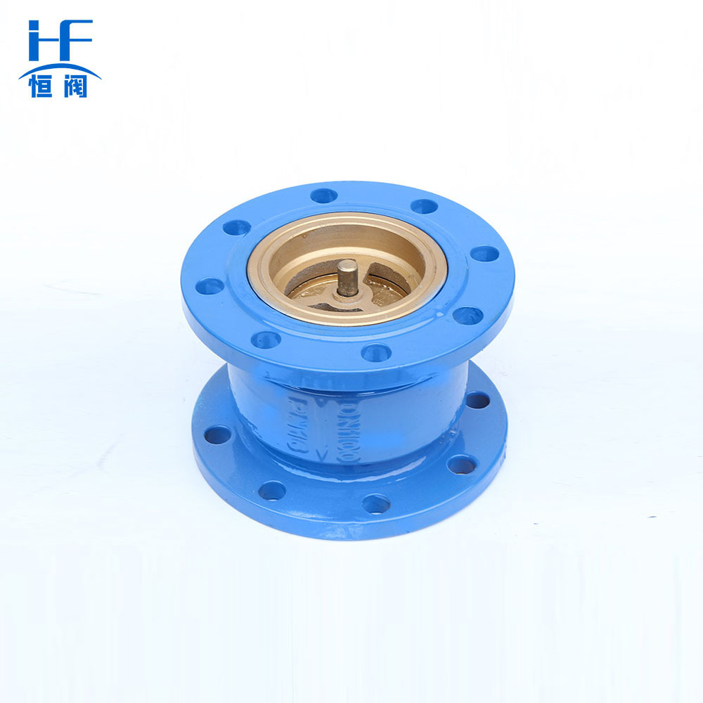 Ductile Iron Flange end Vertical DN50 DN80 DN100 Non return Silent check valve