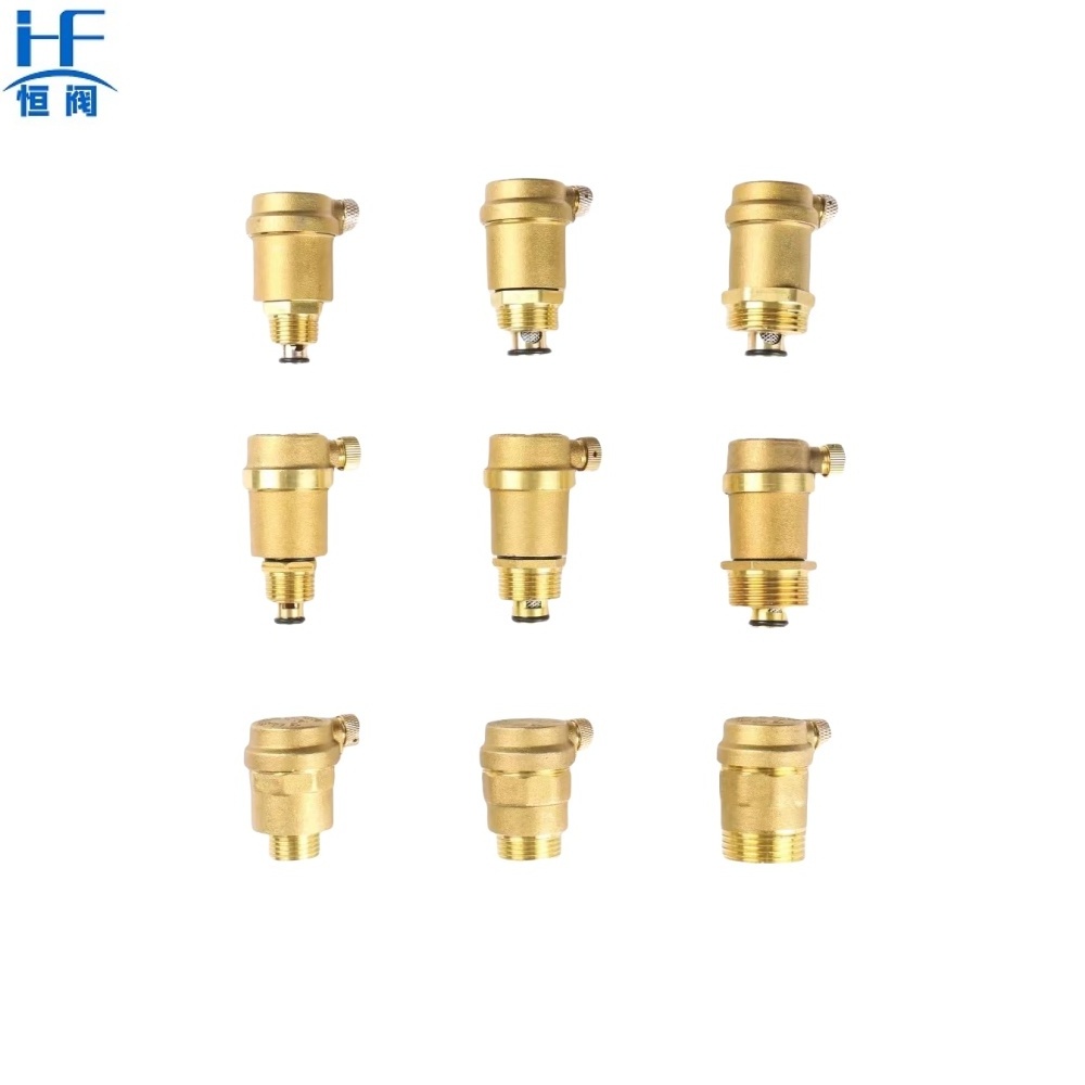 B01 Brass air release valve automatic air vent brass valve single ball auto air exhaust valve