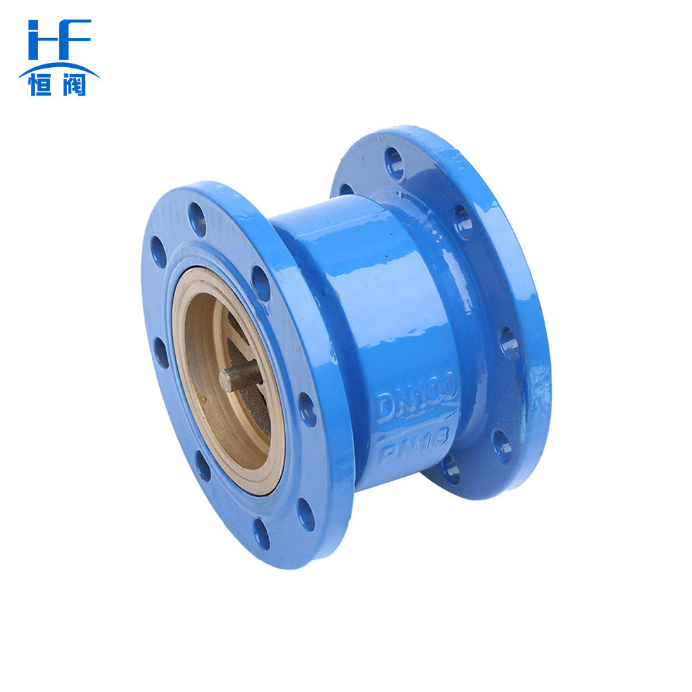 Ductile Iron Flange end Vertical DN50 DN80 DN100 Non return Silent check valve