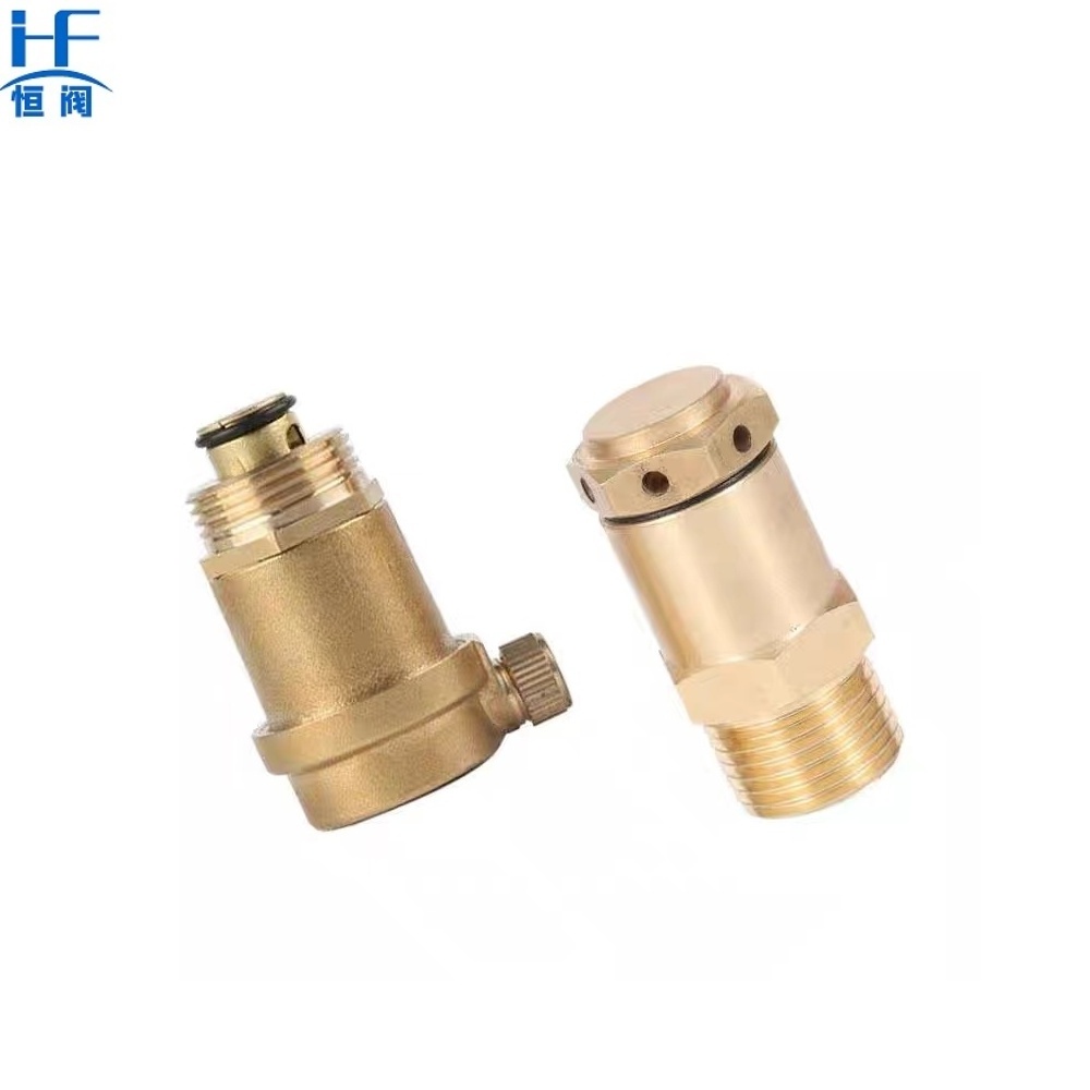 B01 Brass air release valve automatic air vent brass valve single ball auto air exhaust valve