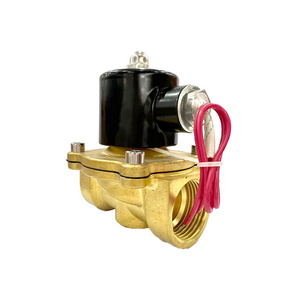 2W200-20 220V AC 3/4" Electric Solenoid Valve Water valve Air Fuels N/C Gas ac compressor control solenoid valve