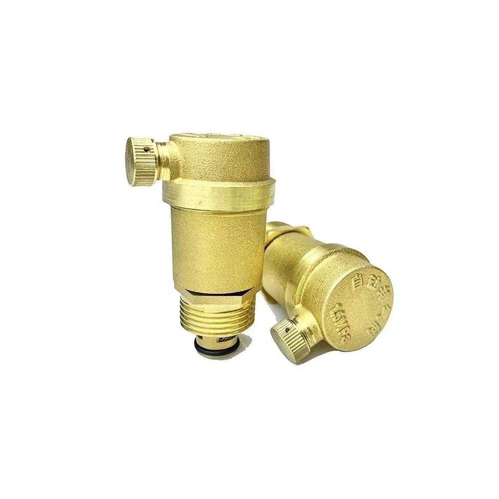 B01 Brass air release valve automatic air vent brass valve single ball auto air exhaust valve