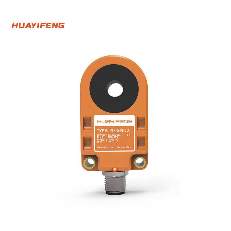 Huayifeng High Quality Ring Proximity Sensor Detecting Magnetic Metal Objects Inductive Proximity Switch