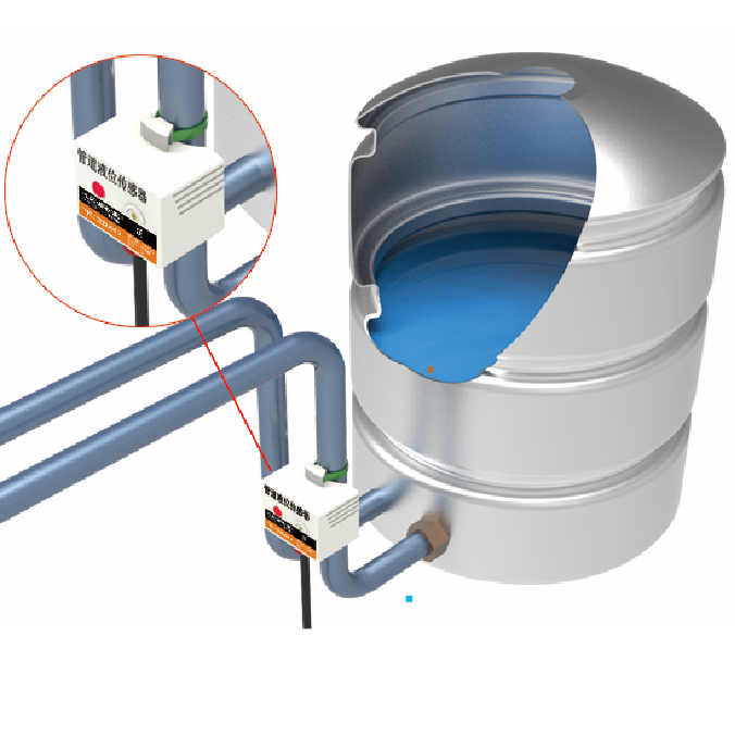 Huayifeng Rectangular Plastic Non-contact Pipe Level Sensor Capacitive Proximity Sensor Switch