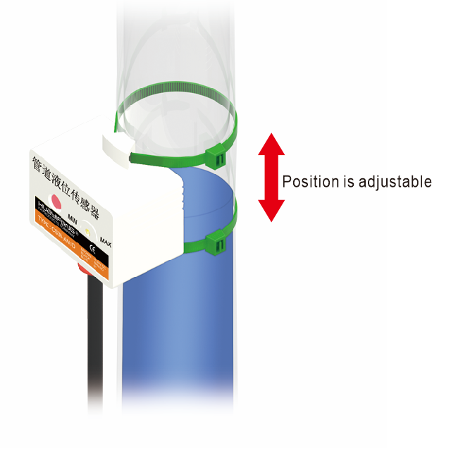 Huayifeng Rectangular Plastic Non-contact Pipe Level Sensor Capacitive Proximity Sensor Switch