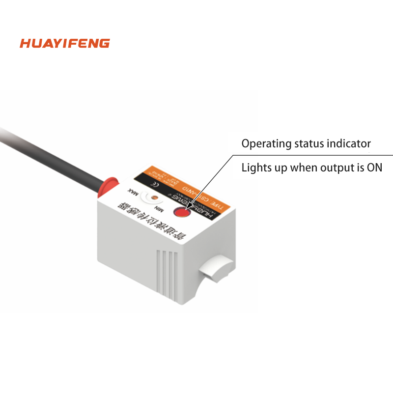 Huayifeng Rectangular Plastic Non-contact Pipe Level Sensor Capacitive Proximity Sensor Switch