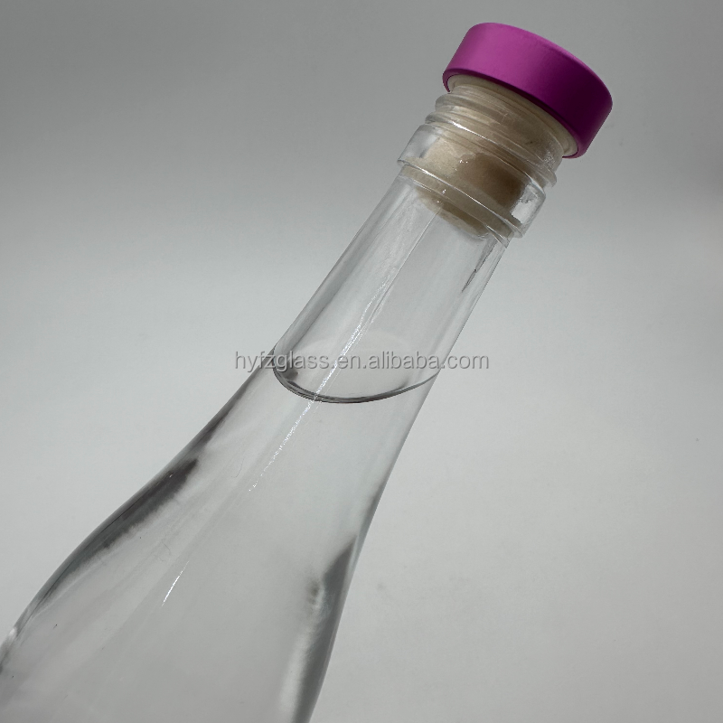 Ruisheng Clear Juice Glass  Drinking Packaging Bottle Glass Bottles For Mineral Water