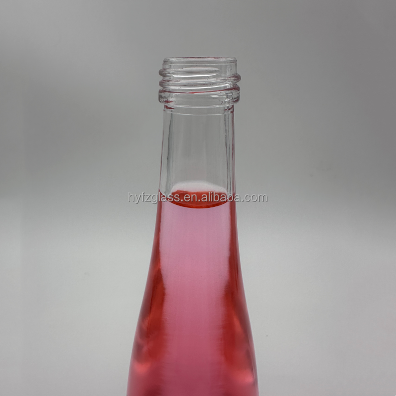 Recycled 500ml 750ml High Flint Mineral Spring Water Bottle 200ml Soda Glass Bottle Ruisheng bottle